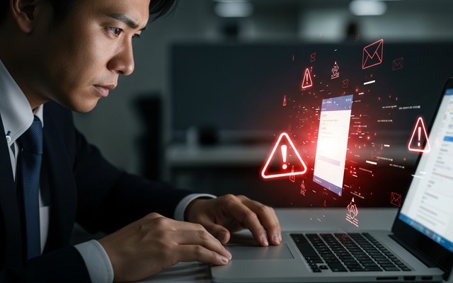 巧妙な攻撃メール