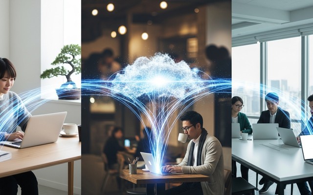 分散環境の接続