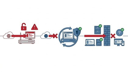 ネットワーク機器の管理画面への不正アクセス、ファームウェア更新、業務ネットワークとゲストWi-Fiの分離